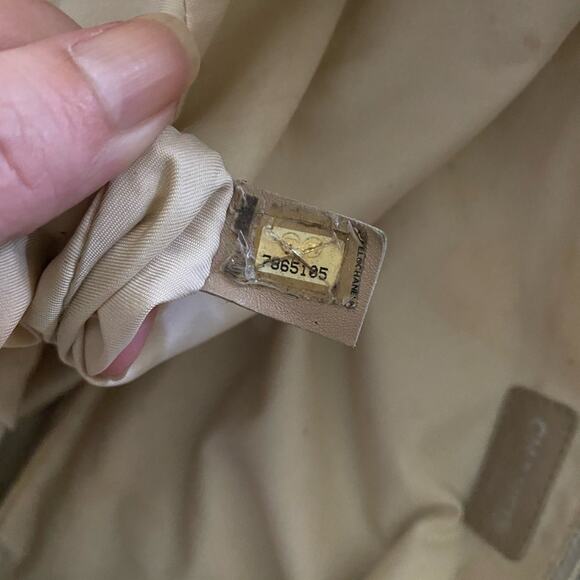 Chanel CC Signature Beige Travel Line Purse Tote - Picture 9 of 14